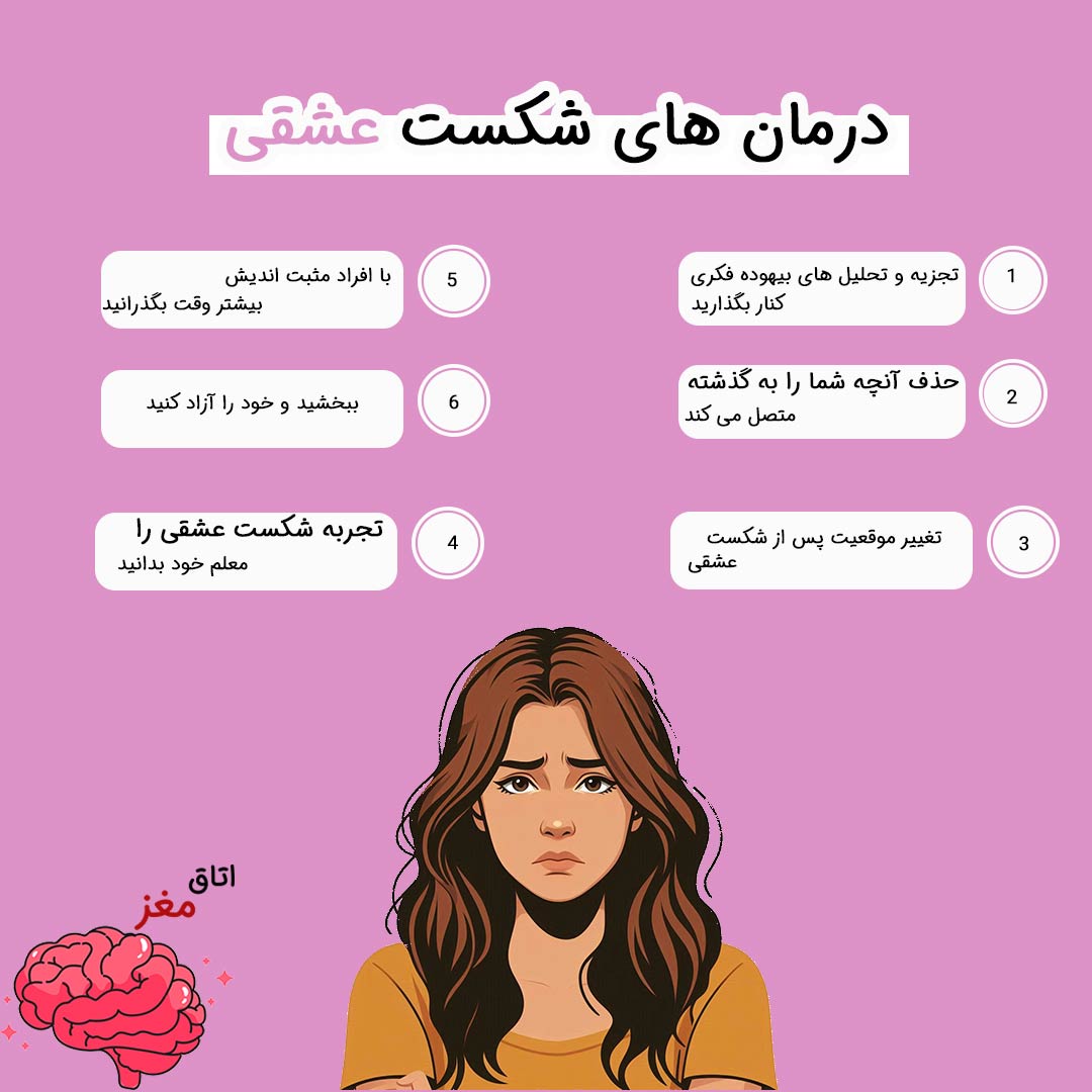 روش های درمان شکست عشقی