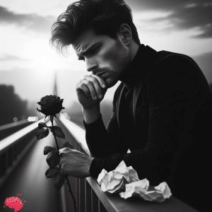 مردی ناراخت از رها شدگی
