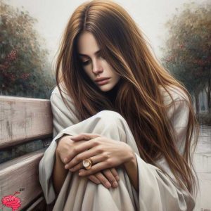 دختری ناراحت و دلتنگی یعد از جدایی