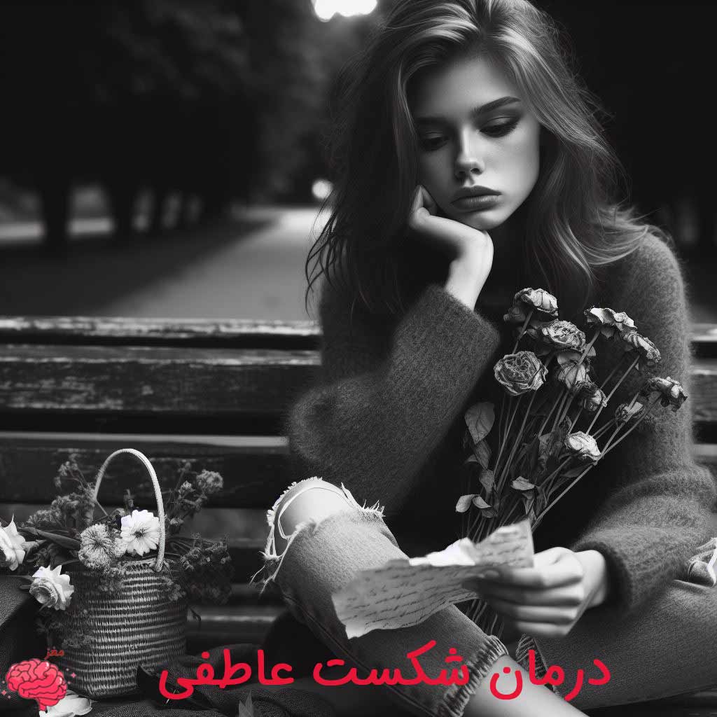 دختري كه شکست عاطفی خورده