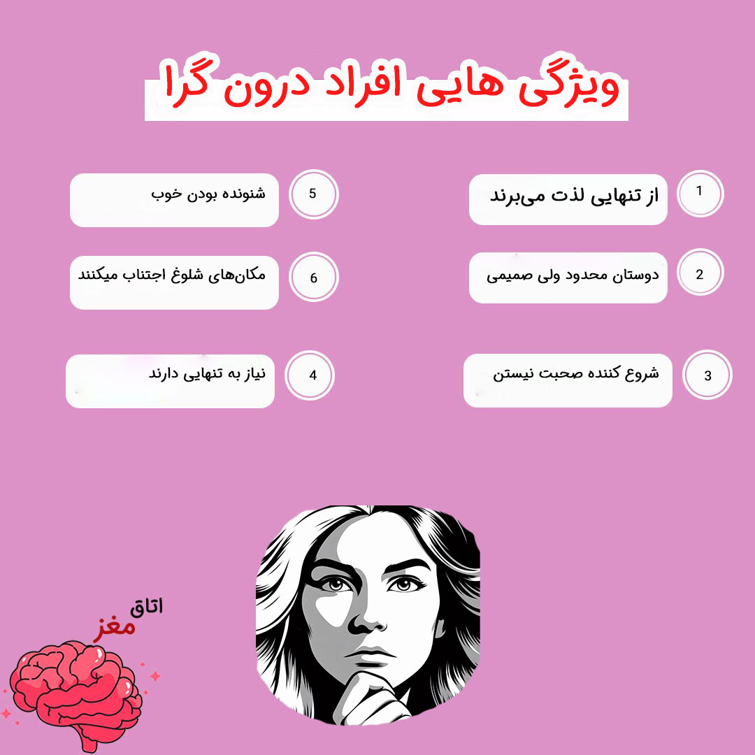ویژگی افراد درون گرا